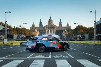 Imagen de archivo del piloto Jari-Matti Latvala en el Rally de España.