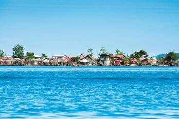 El archipiélago de Guna Yala es una de las áreas más afectadas por el incremento del nivel del mar.