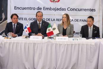 El canciller Javier Martínez-Acha encabezó el Primer Encuentro de Embajadores Concurrentes acreditados ante Panamá, realizado en Ciudad de México.