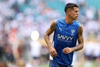 El jugador del Al-Hilal, Joao Cancelo.