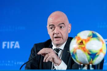 El presidente de la FIFA, Gianni Infantino