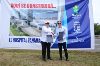 Este espacio será el punto donde se levantará el nuevo hospital, que contará con una inversión inicial de 60 millones de dólares.