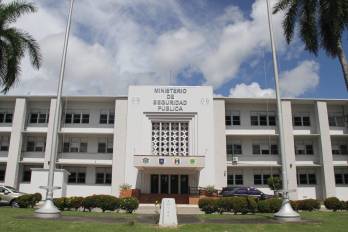 Sede del Ministerio de Seguridad.