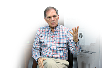 Doctor Stanley Heckadon Moreno, investigador emérito del Instituto Smithsonian de Investigaciones Tropicales (STRI).