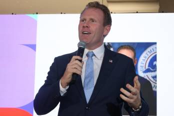 El director de Grupo de Trabajo de la Casa Blanca para la Copa Mundial de la FIFA de 2026, Andrew Giuliani.