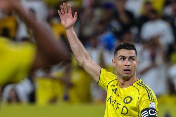 El jugador del Al-Nassr, Cristiano Ronaldo.