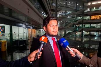 El diputado Miguel Campo.