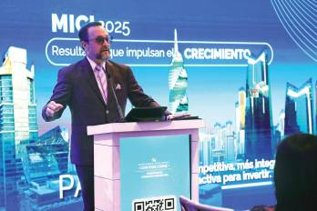 Julio Moltó destacó que las exportaciones de Panamá alcanzaron en 2025 su nivel más alto en los últimos 15 años.