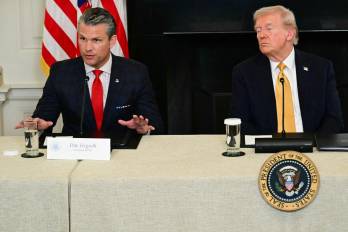 Hegseth ofreció sus declaraciones en una conferencia de prensa conjunta con Trump la tarde de este jueves 23 de octubre.