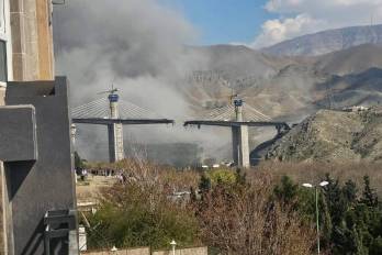 Puente B1, ubicado en la ciudad de Karaj.