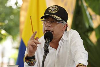 El presidente de Colombia, Gustavo Petro.