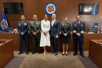 Ana Irene Delgado fue elegida por aclamación como presidenta de la Comisión de Seguridad Hemisférica de la OEA, reafirmando el compromiso de Panamá con la cooperación regional.