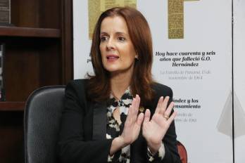 Janine Prado, diputada de la coalición Vamos.