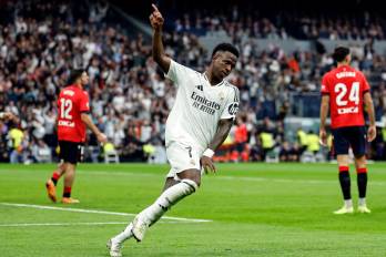 El delantero del Real Madrid, Vinícius Jr.
