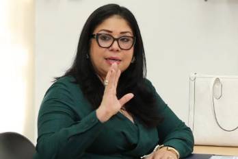 Soraya Valdivieso, directora de la Autoridad Nacional de Aduanas.