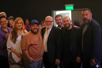 Diferentes personalidades del teatro panameño se dieron cita para homenajear a Edwin Cedeño.