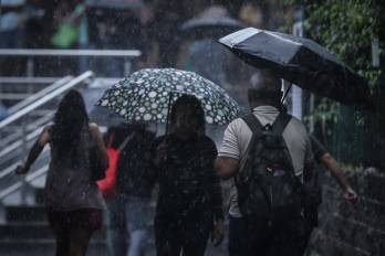 Las lluvias en el país continuarán a lo largo de la semana.