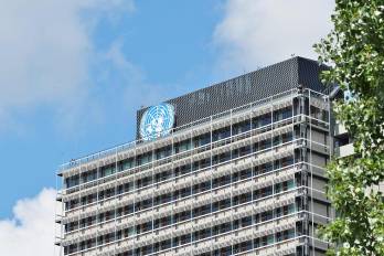 Edificio de la Organización de las Naciones Unidas.
