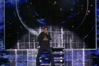 El cantautor se presentó en Panamá el pasado 2 de abril en el estadio Rommel Fernández.