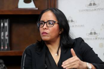 La presidenta del Comité Olímpico de Panamá, Damaris Young.