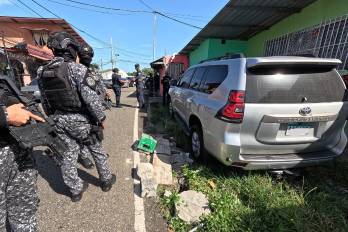 Se emitió la alerta para que al área llegaran agentes de Los Linces.