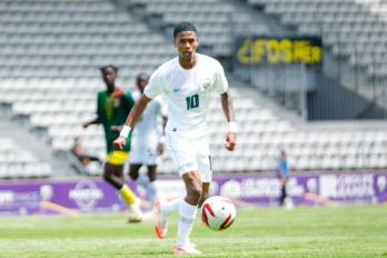 Giovani Herbert durante el partido frente a Mali.