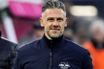 Martín Demichelis, técnico argentino del RB Leipzig.