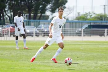 El jugador de la Selección Nacional de Sub-20 de Panamá, Martín Krug.