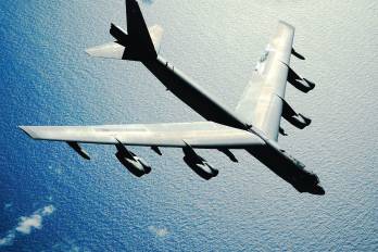 Un bombardero B-52 Stratofortress de la Fuerza Aérea de Estados Unidos se estrelló este lunes 15 de junio