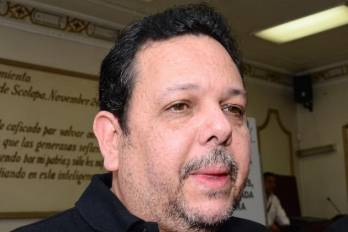 El caricaturista Felix Barrios