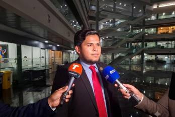 El diputado Miguel Campo.