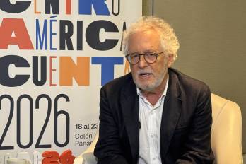 El escritor y periodista colombiano Héctor Abad Faciolince presentó su libro ‘Ahora y en la hora’, en el festival literario Centroamérica Cuenta.