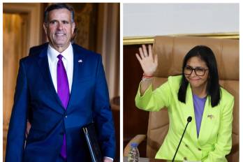 La reunión entre ambos se produjo el mismo día en el que Trump se reunió con María Corina Machado.