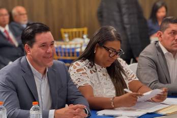 González envió un mensaje por redes sociales, enviando tranquilidad a los ciudadanos de su municipio y sus familiares.
