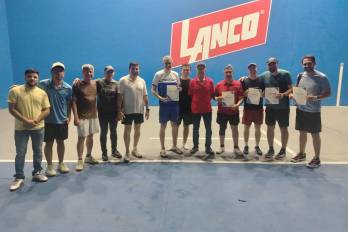 Las principales raquetas del país compitieron bajo el reglamento internacional de Pelota Vasca en la capital panameña.