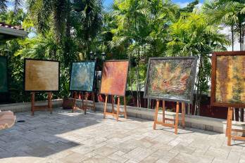 Soler define su arte como “expresionista”, pasión y oficio al que se ha dedicado por más de 50 años.