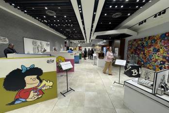 La exposición se puede visitar en el centro comercial TownCenter.