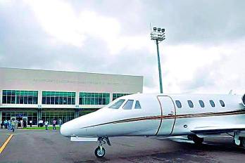 Foto de archivo del aeropuerto Enrique A. Jiménez, en Colón durante su reinaguración en 2013.