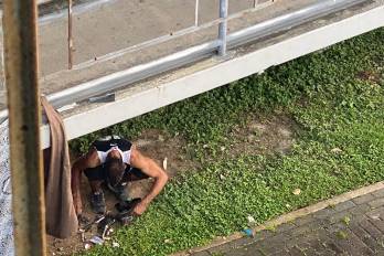 Más del 90 % de los habitantes de calle son narcodependientes.