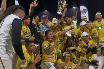 Los Vaqueros de Panamá Oeste, campeones del III Campeonato Nacional de Béisbol Sub-23.