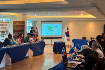 Miembros de la red y autoridades de KoLFACI se reunieron en Panamá recientemente.