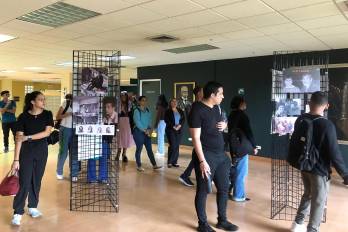 Las visitas guiadas en la Biblioteca Nacional, a cargo de la curadora Gladys Turner Bosso.