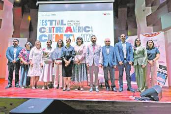 La conferencia de prensa se realizó ayer en el Auditorio Carmen Cedeño de la Ciudad de las Artes.