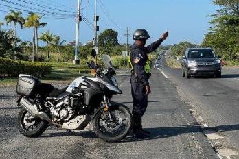 Más de 1,000 boletas de tránsito emitidas por infracciones viales fueron coladas en las últimas 24 horas.