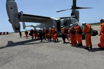 Rescatistas estadounidense viajan a Venezuela para brindar apoyo humanitario.