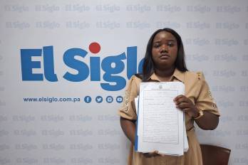 Nitzeira Watson durante la entrevista exclusiva con El Siglo, donde ofreció su versión sobre el manejo de los fondos recaudados para la operación de Taitiana Anderson y el bloqueo de las cuentas bancarias.