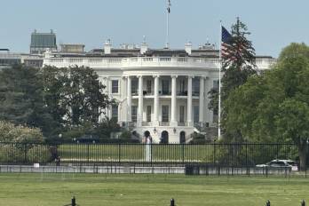 El Ala Este de la Casa Blanca, uno de los edificios icónicos de Washington D.C.