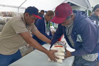 El arroz de primera calidad es el producto más buscado en las agroferias.