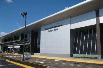Aeropuerto Internacional Enrique Malek en David, provincia de Chiriquí.