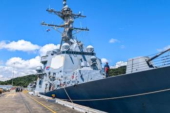 La Embajada de Panamá en Estados Unidos anunció la llegada del USS Stockdale a Ciudad de Panamá